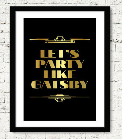 posh hen party ideas - gatsby theme