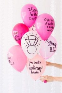 top tips for a cheap hen party - decorations